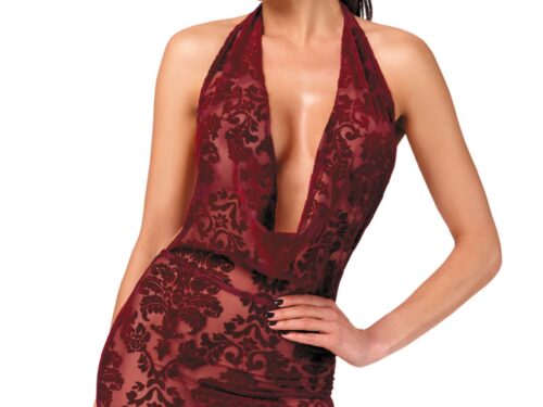 Kink Royal cascade mini dress