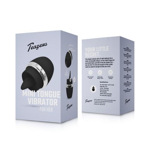 Teazers – Mini Tongue Vibrator – Zwart