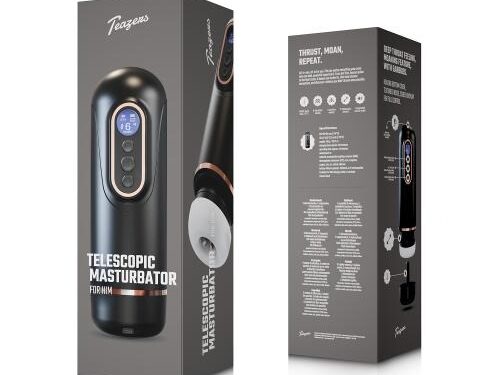 Teazers - Telescopic Masturbator - Zwart