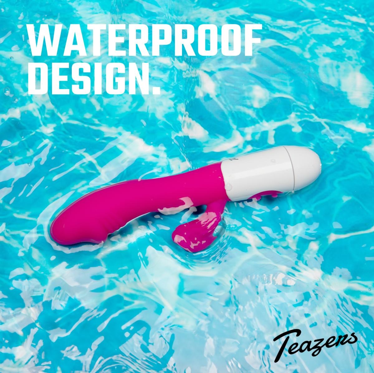 Teazers – Realistische Rabbit Vibrator – Roze