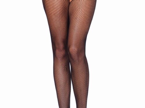 Visnetpanty met open kruisje