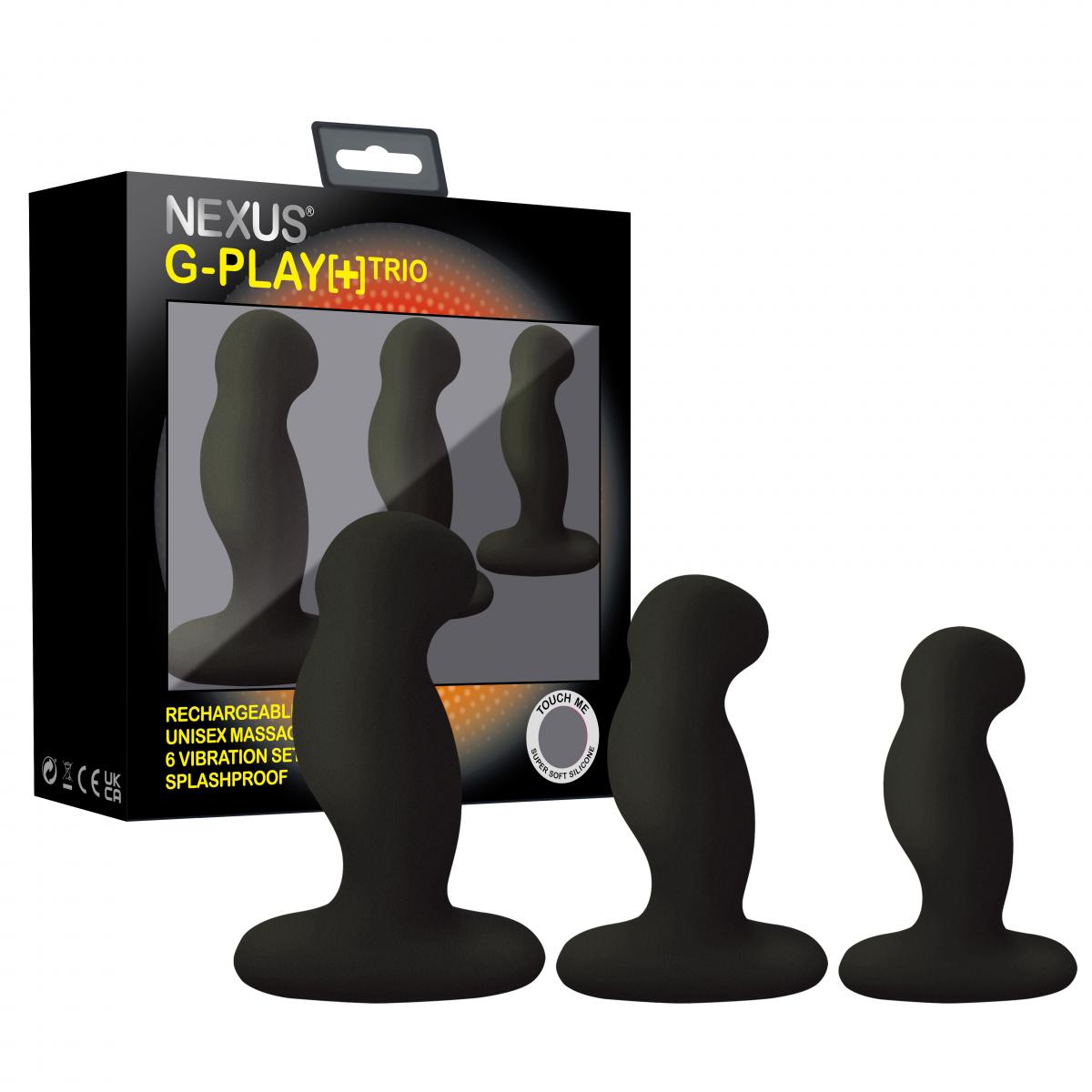 G-PLAY + TRIO Rechargeable Unisex Massagers