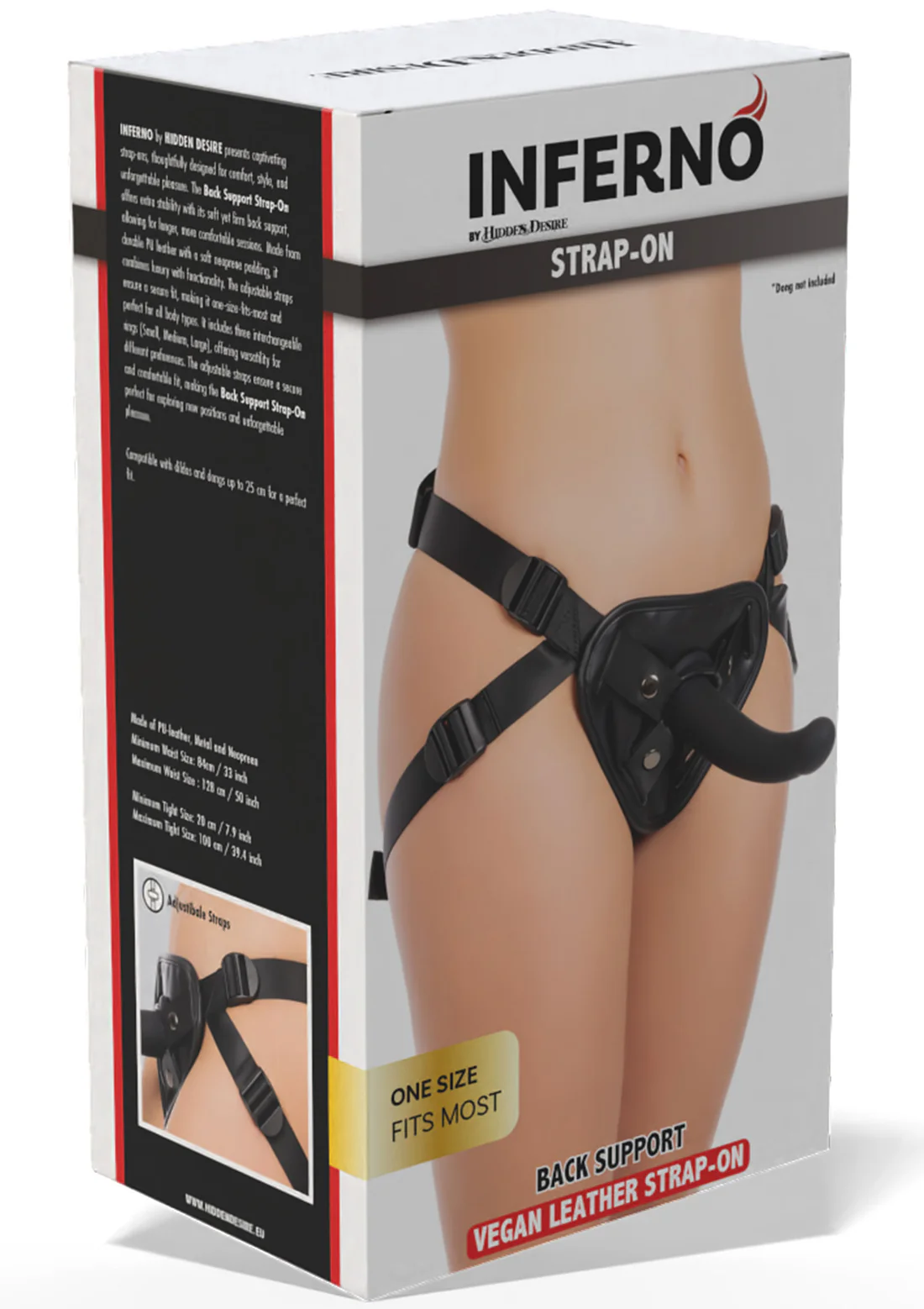 Back support strap-on