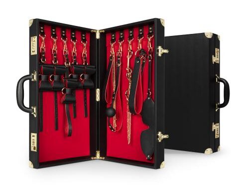 Bondage Koffer 11 Stuks - PU Leer