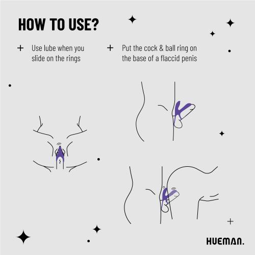 Hueman - Vibrerende Cockring