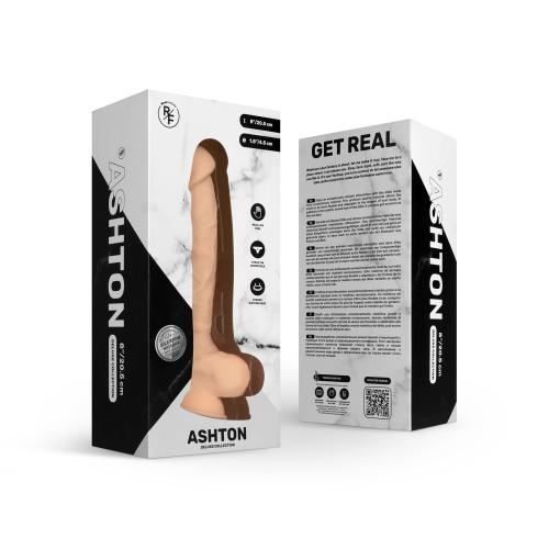 Temperatuurgevoelige Dildo - 21 cm