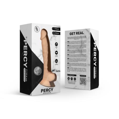 Temperatuurgevoelige Realistische Dildo - 17,5 cm
