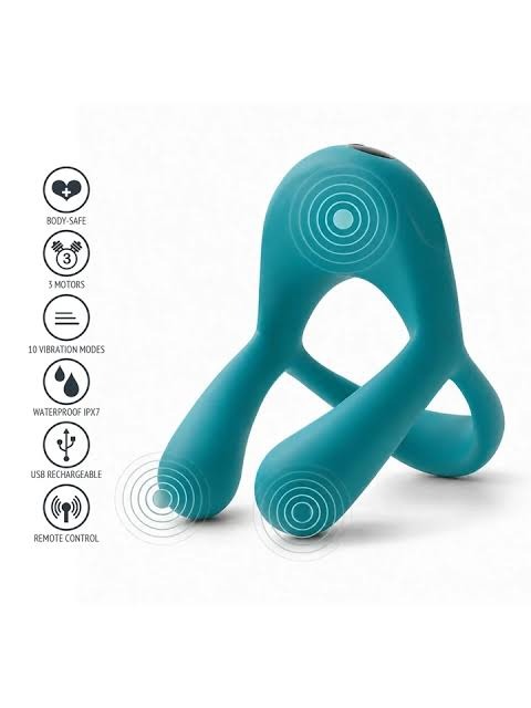 Vibrating Couples Ring + Remote